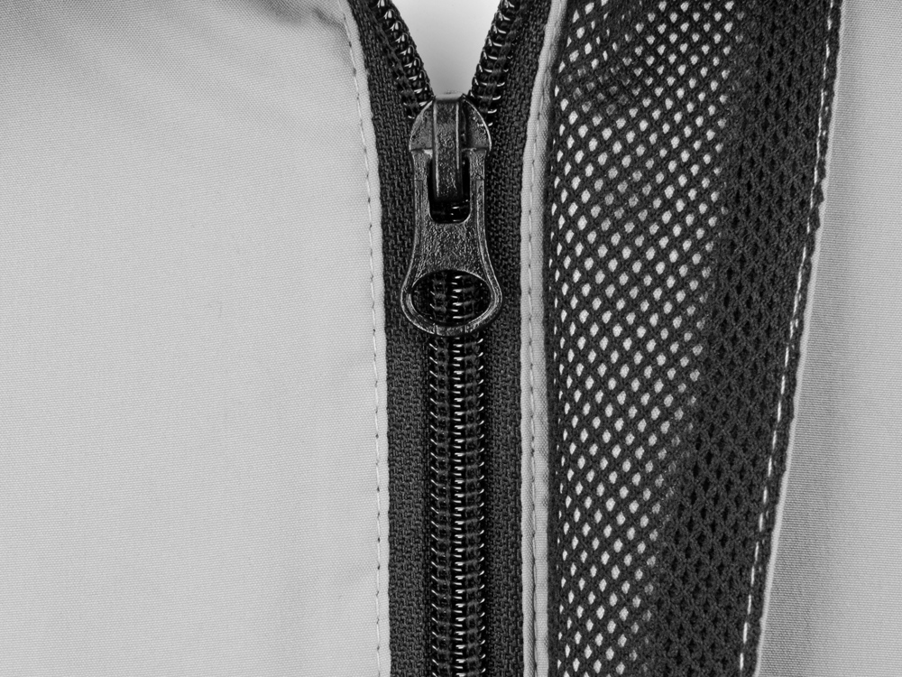 Куртка мужская с капюшоном Wind, серебристый