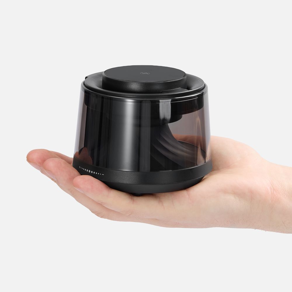 Bluetooth-колонка с подсветкой и беспроводной зарядкой Quantium фото на сайте Print Logo.