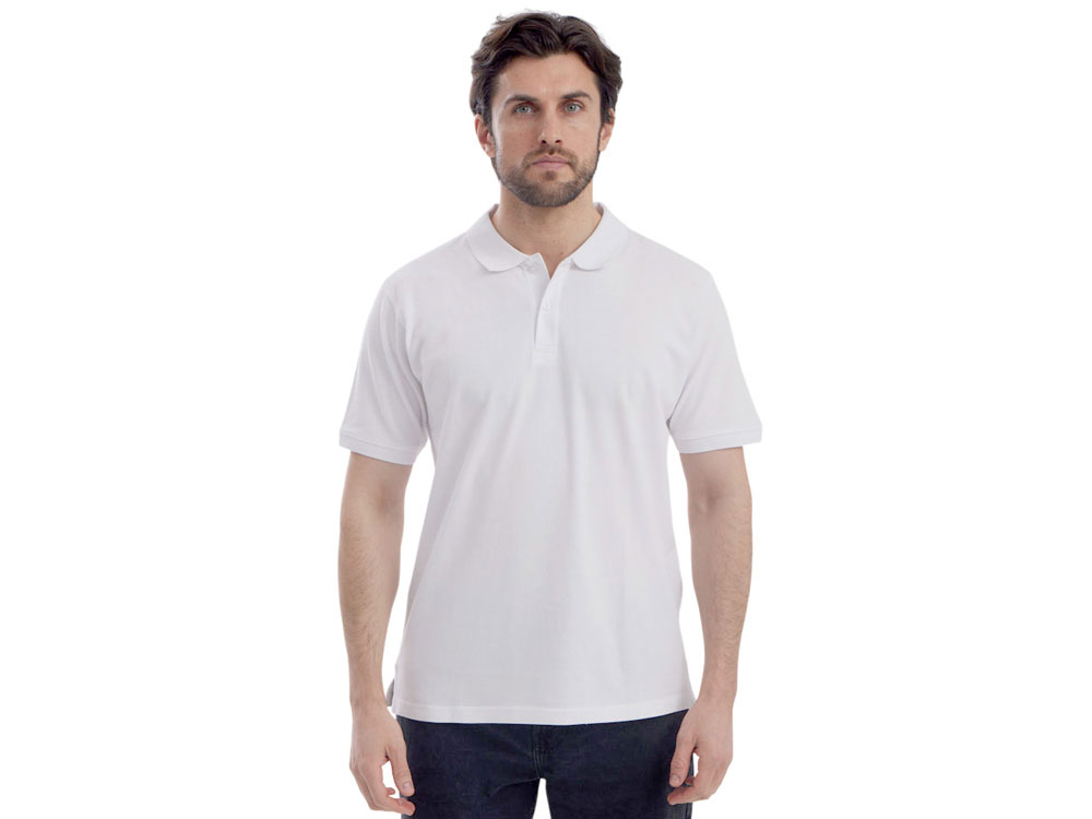 Рубашка поло Dubai мужская с логотипом U Basic | Print Logo