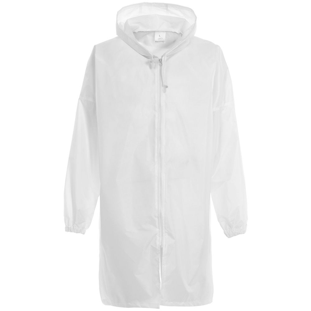 Дождевик «Формула Питера» — пример нанесения логотипа (Ловец слов) | Print Logo