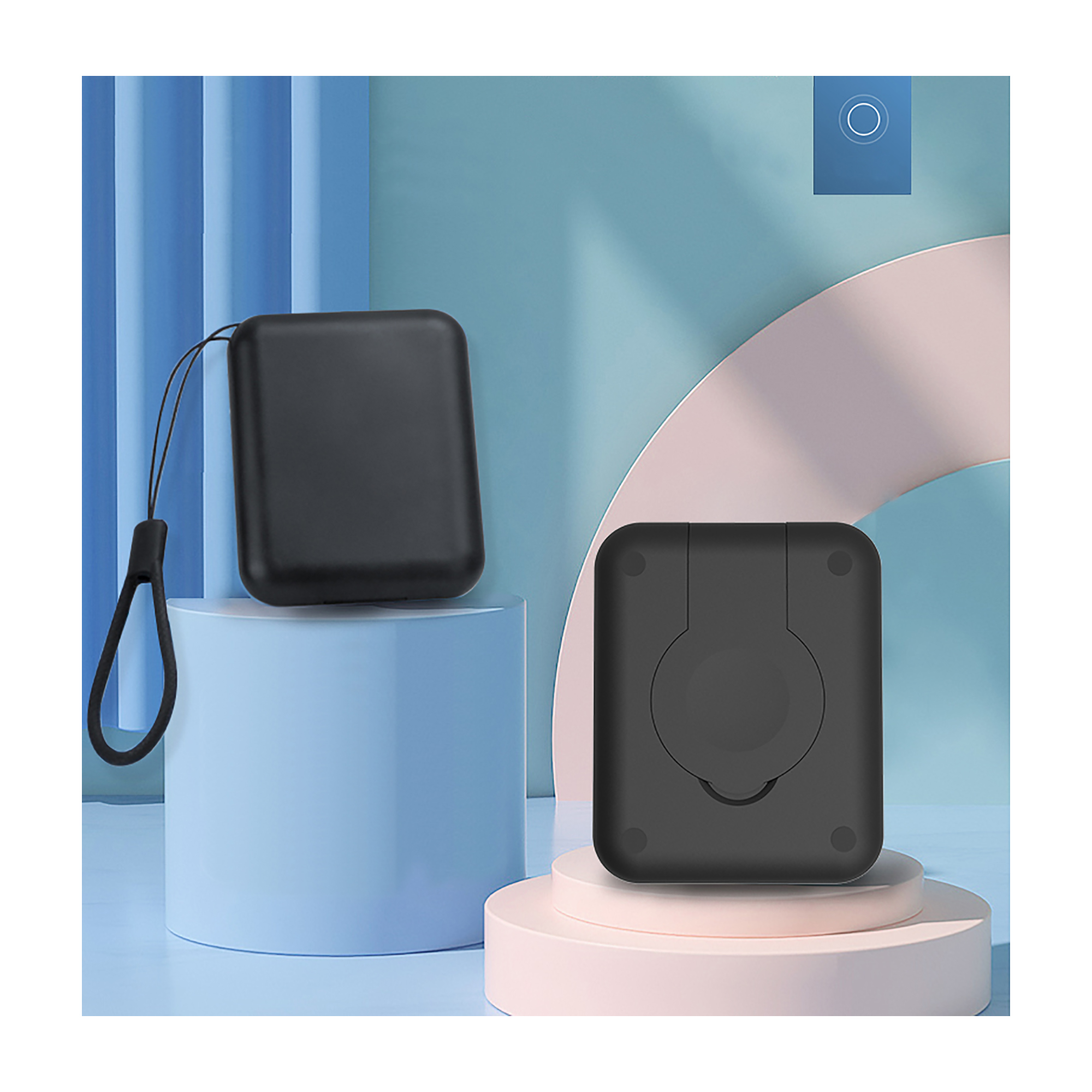 Складная беспроводная (15W) зарядная станция "I-Fold" для смартфона, часов/наушников фото на сайте Print Logo.