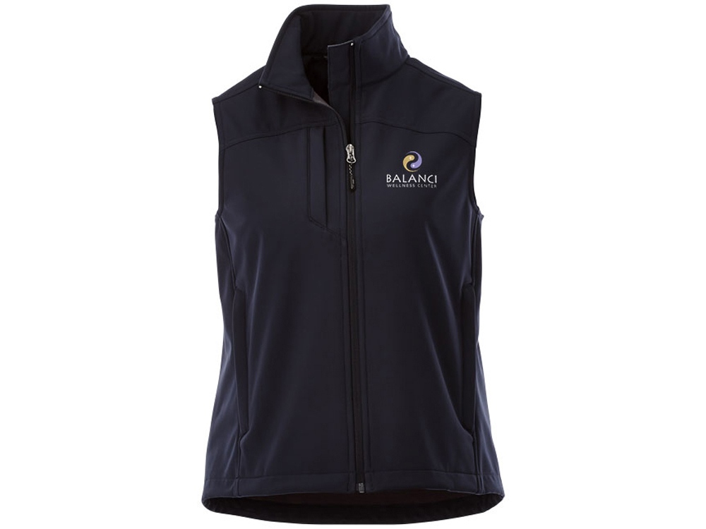 Жилет софтшел Stinson женский, темно-синий