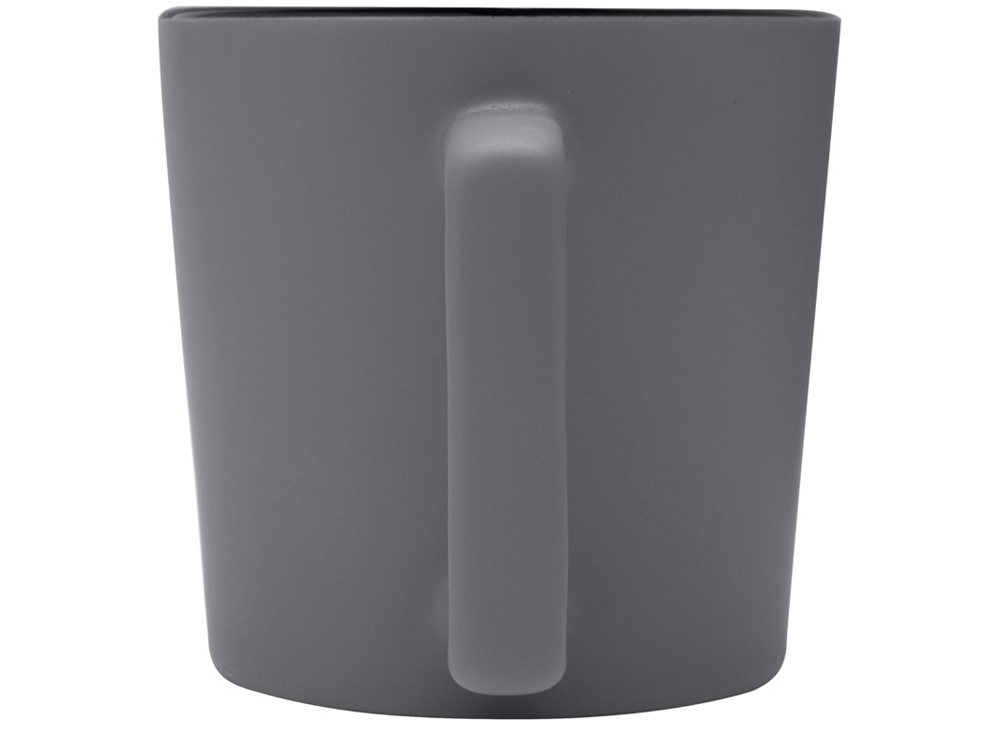 Cali Керамическая кружка объемом 370 мл с матовой отделкой - сплошной черный / Matted Grey