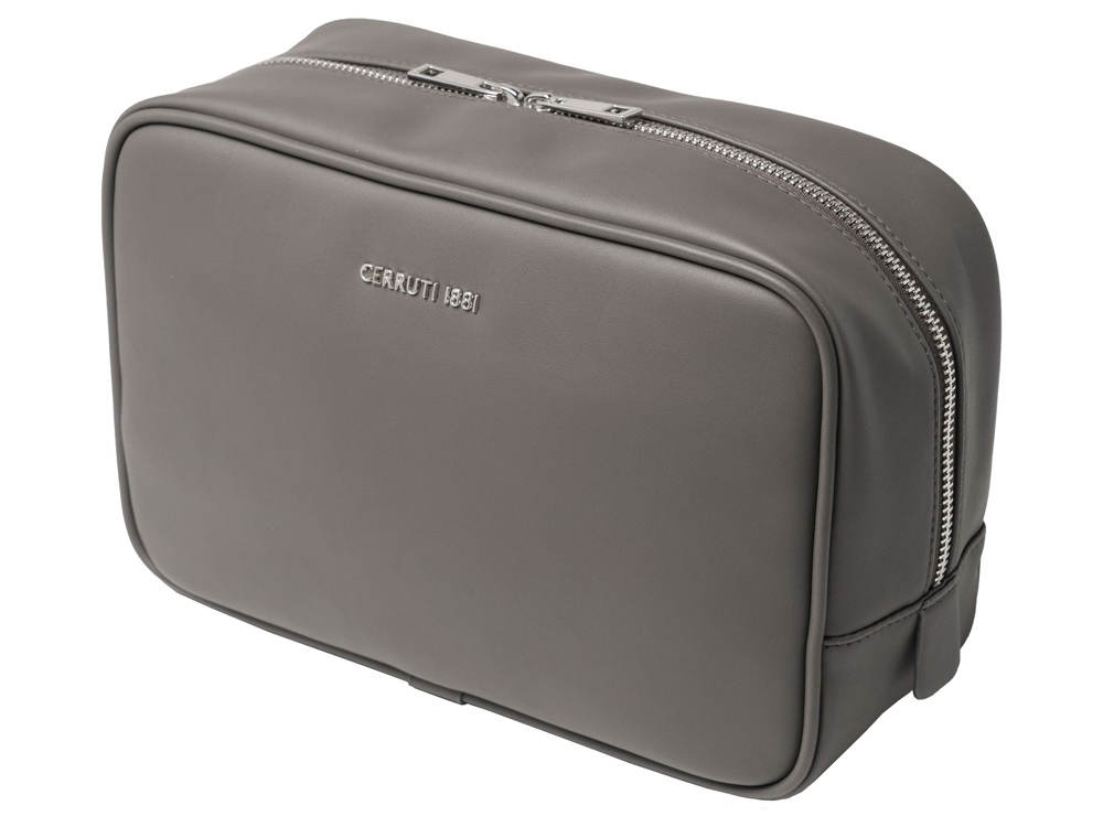 Дорожный несессер Zoom Taupe с логотипом Cerruti 1881 | Print Logo