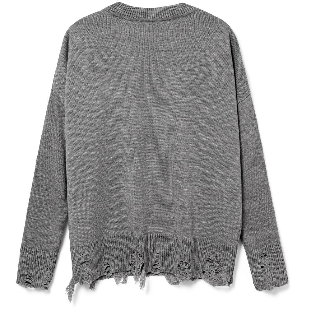 Джемпер оверсайз унисекс Grunge в сумке фото на сайте Print Logo.