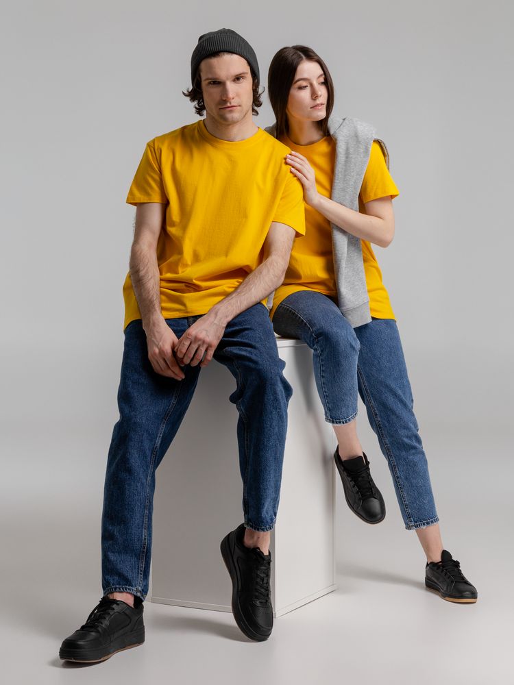 Футболка Imperial 190 желтая, размер 5XL