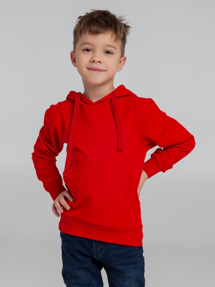 Худи детское Kirenga Kids 2.0, красное, 10 лет