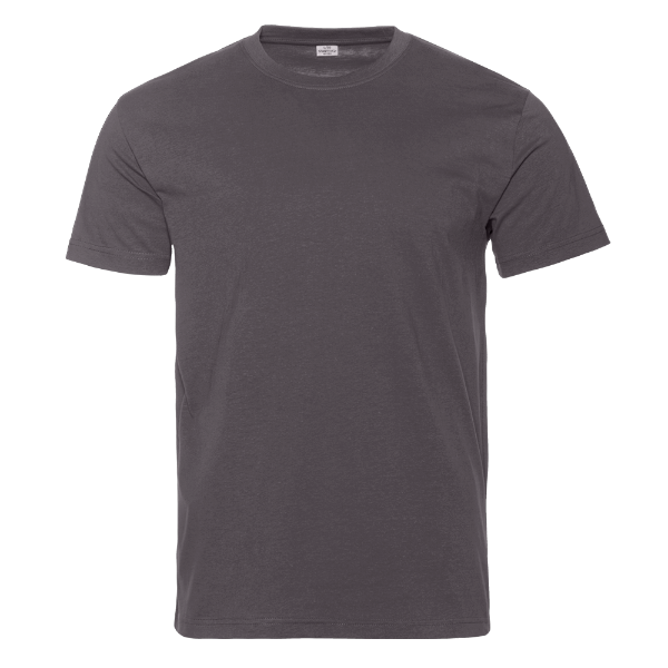 Футболка мужская STAN хлопок 180, 08U, Тёмно-серый,  (100/1)  (56/XXXL)