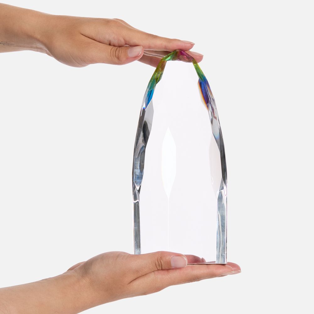 Стела Gleampeak — пример нанесения логотипа () | Print Logo