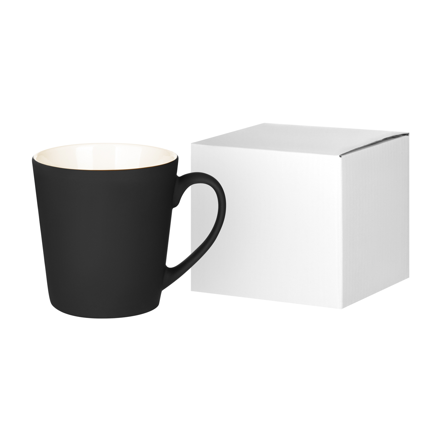 Керамическая кружка Sole Neo, серая фото на сайте Print Logo.