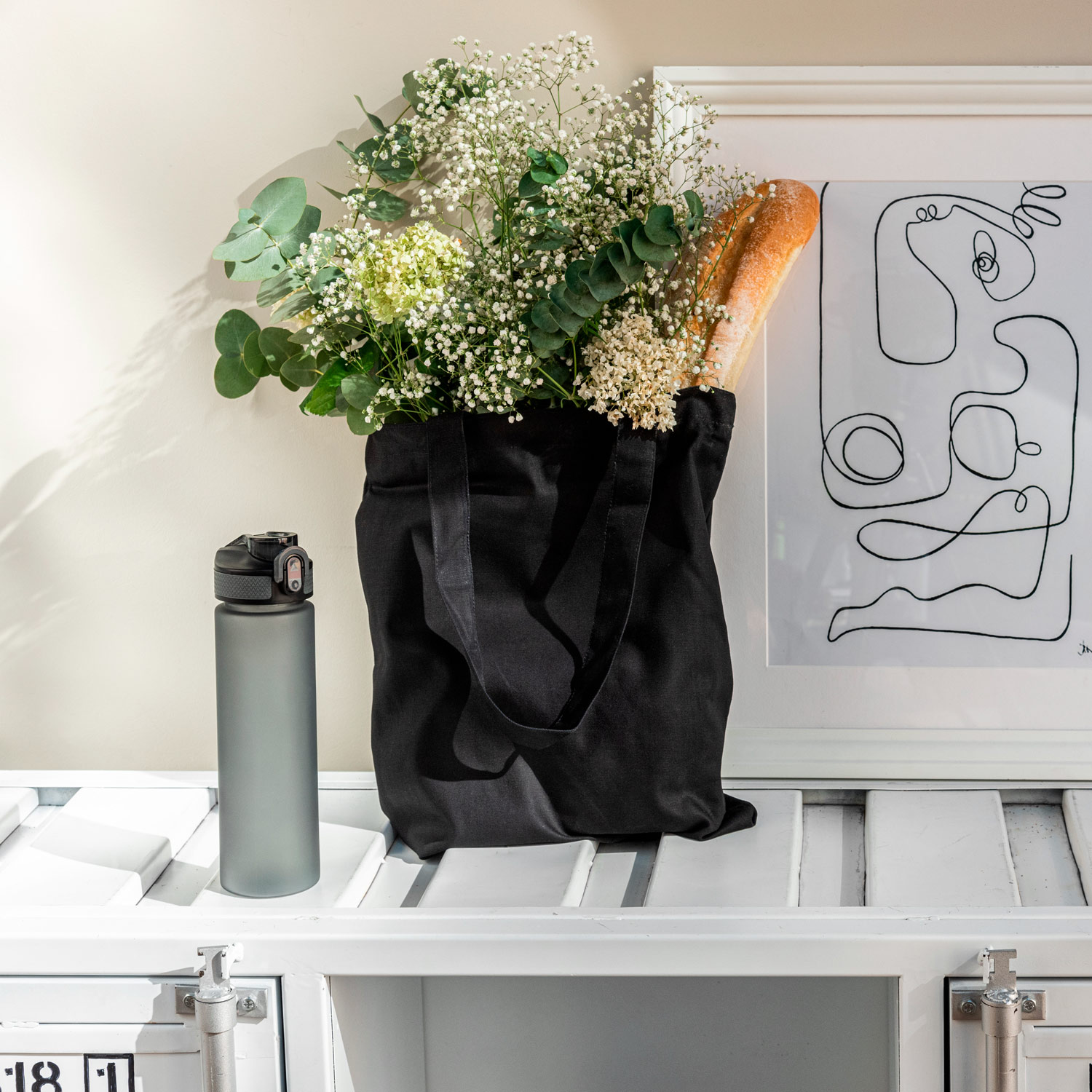 Бутылка для воды Флип (Flip), оранжевая фото на сайте Print Logo.