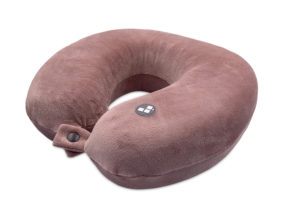 Подушка для путешествий с эффектом памяти Drowsy с логотипом ROUTEMARK | Print Logo