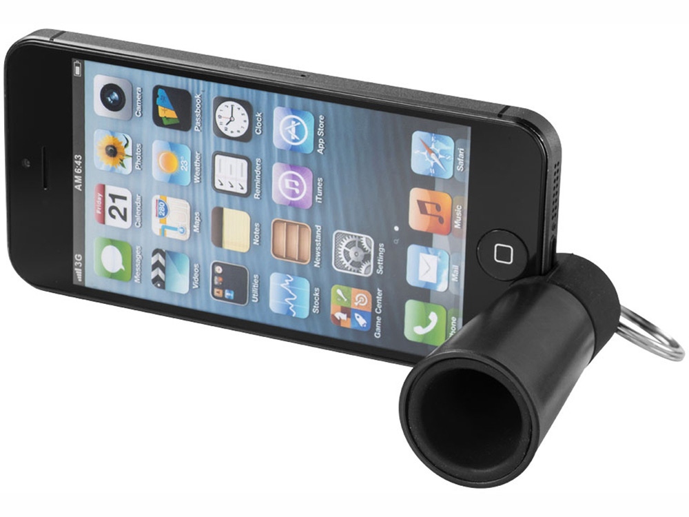 Усилитель-подставка для смартфона Sonic, черный