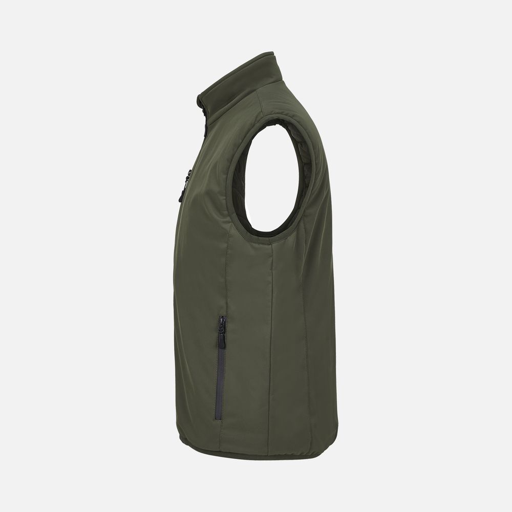 Жилет софтшелл унисекс Falcon BW, темный хаки, размер L