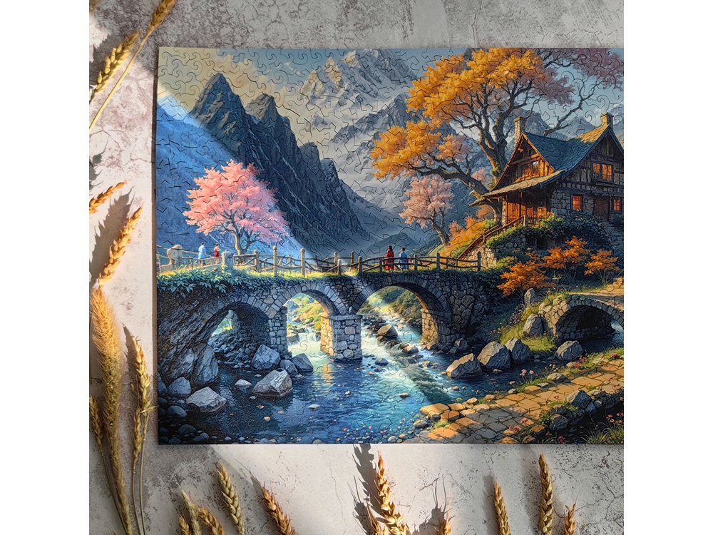 Деревянный пазл Wonderhouse