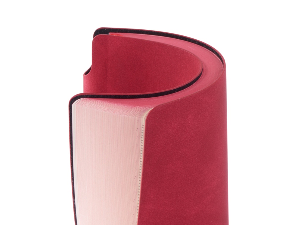 Блокнот А5 Notepeno Max, 96 листов 80 гр/м2 белой FSC бумаги, красный