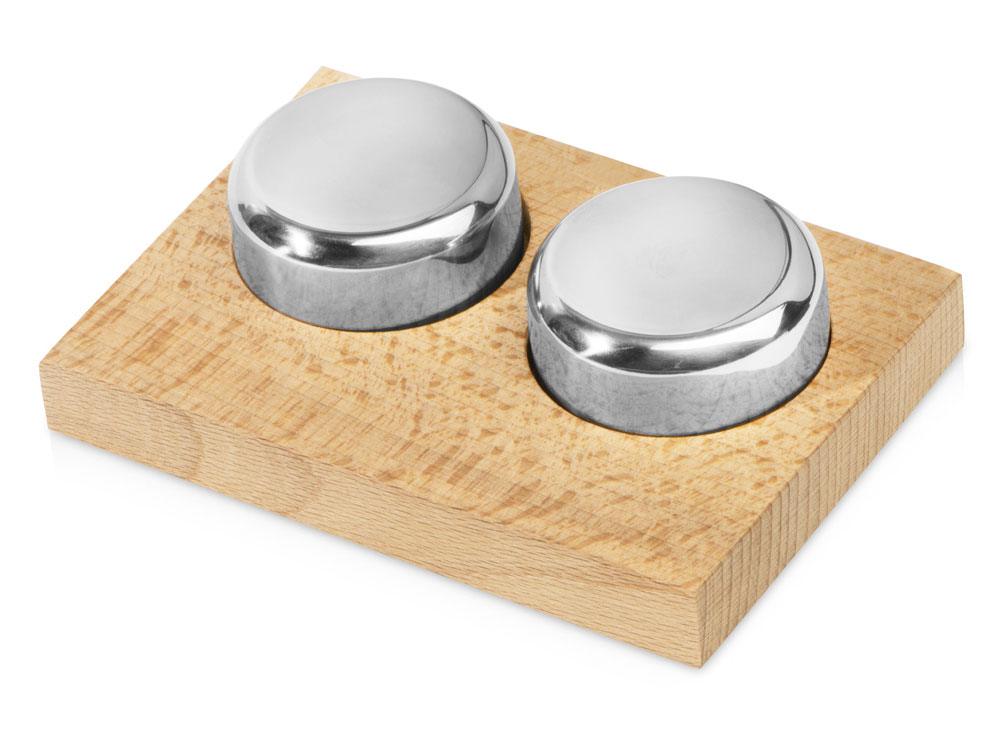 Стальные шайбы для охлаждения виски Cool and steel с логотипом Master of Wine | Print Logo