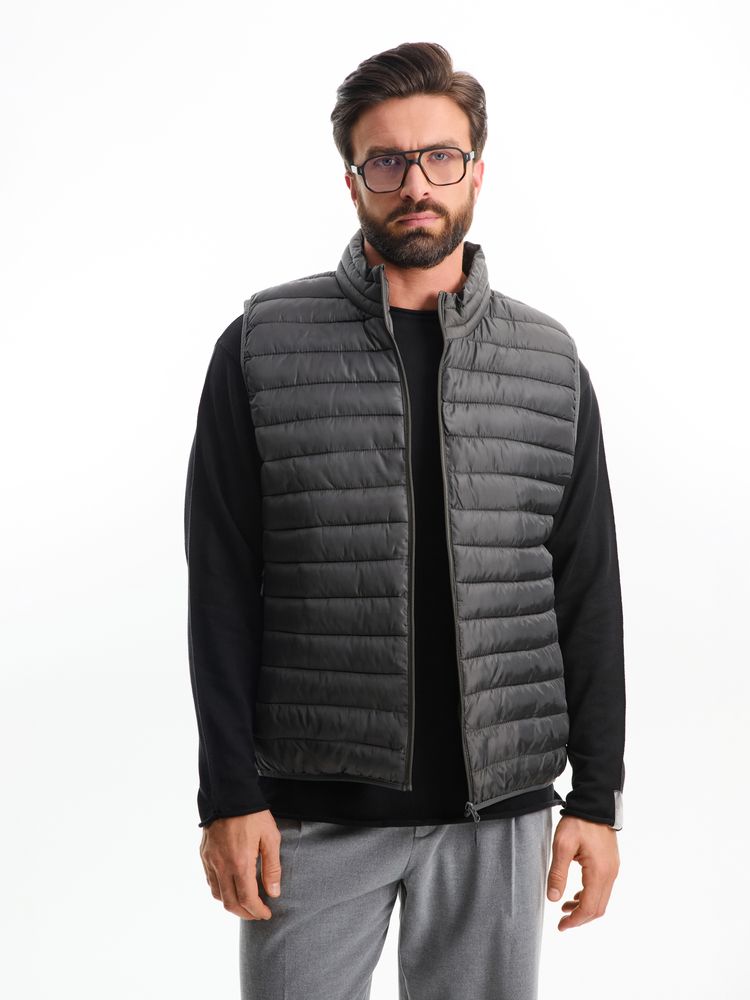 Жилет мужской Stream BW Men, темно-серый, размер L