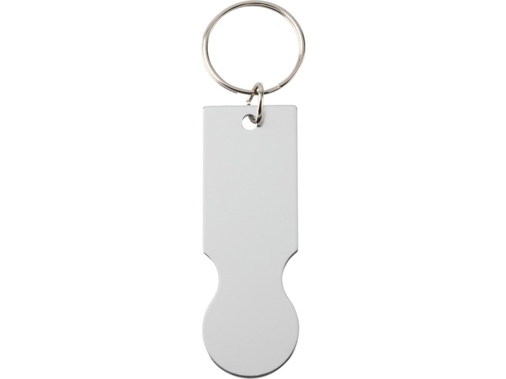 Rhea брелок в виде корзины для покупок, серебряный