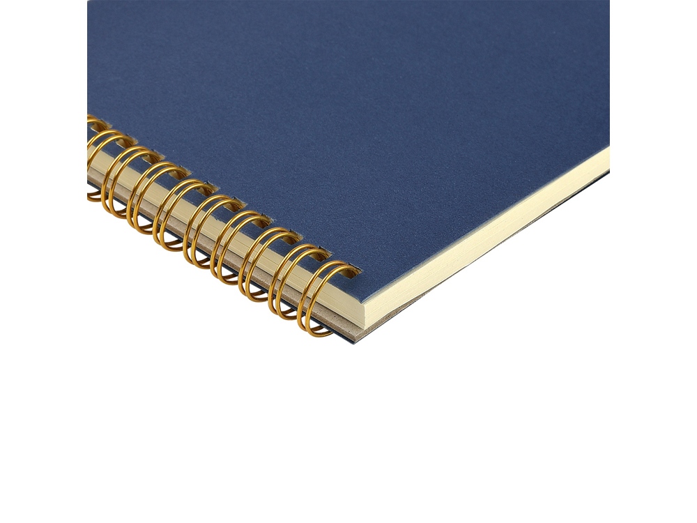 Блокнот А5 на гребне Pragmatic 60 листов в линейку, темно-синий (Р)