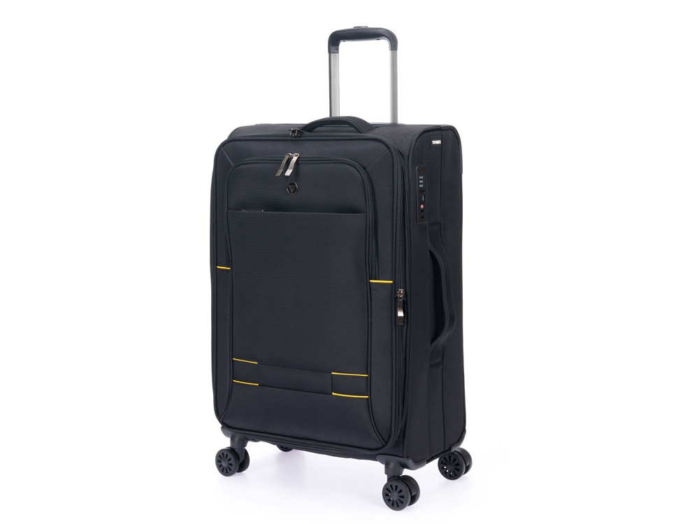 Чемодан Brosno, 56 л с логотипом Torber | Print Logo