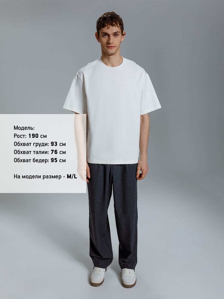 Футболка оверсайз Kangas, белая, XL/XXL