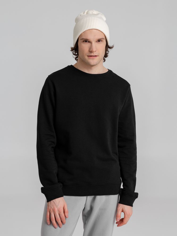 Свитшот унисекс BNC Inspire (Organic), черный, размер S