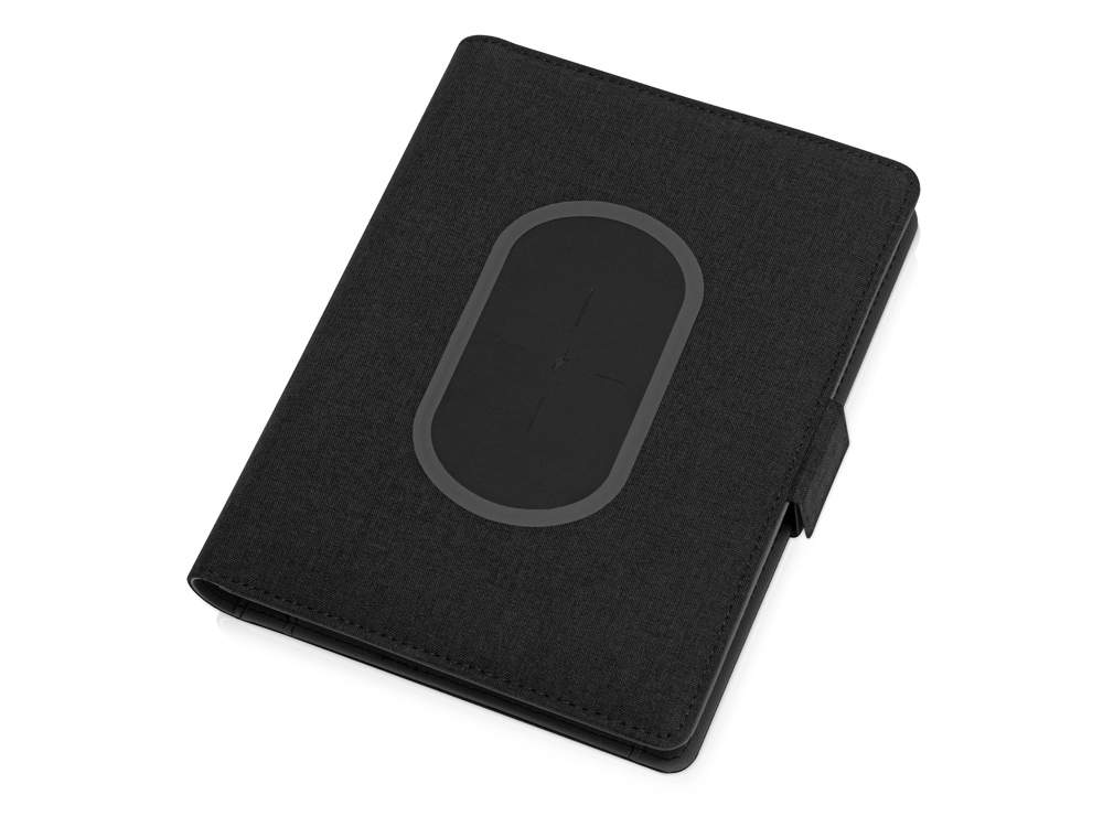 Органайзер с беспроводной зарядкой Powernote, 5000 mAh с логотипом Evolt | Print Logo