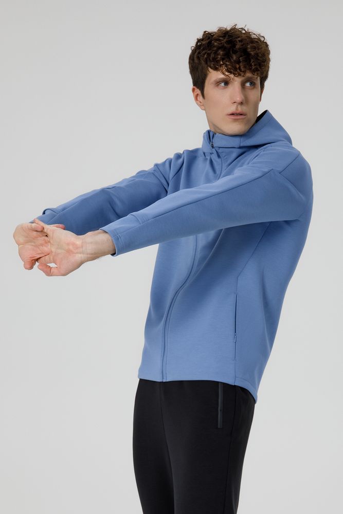 Куртка с капюшоном унисекс Begi, синяя, размер L