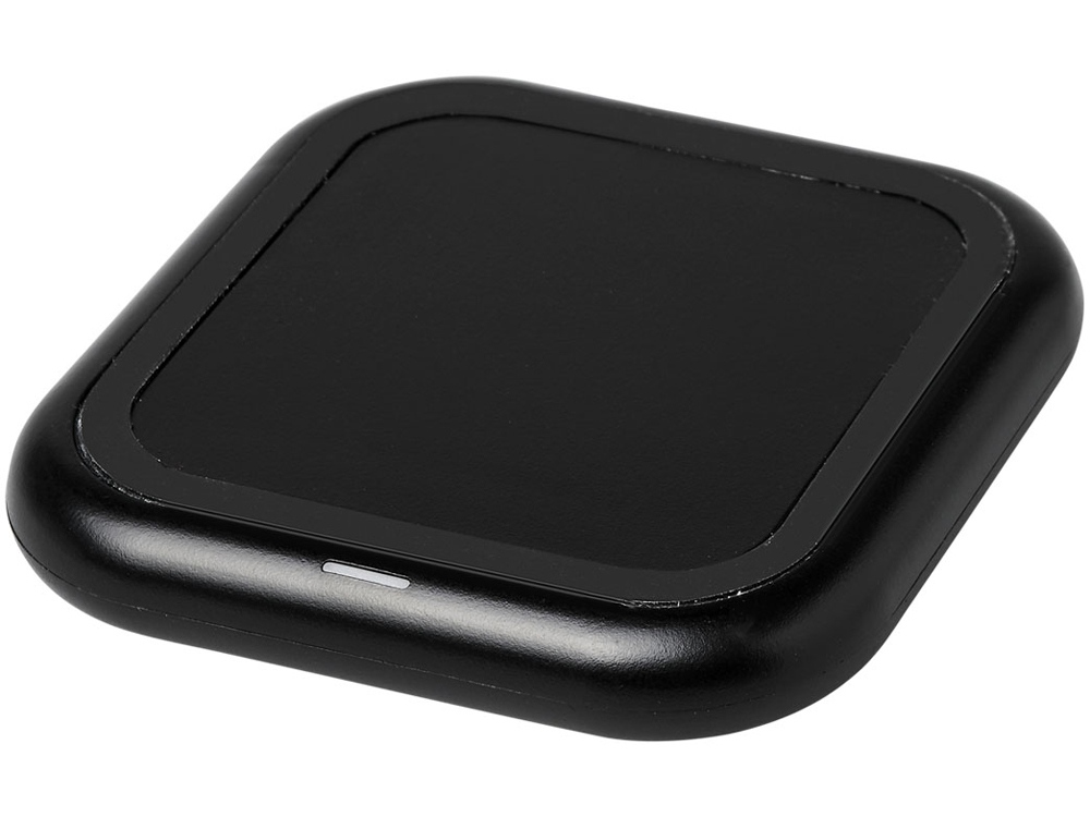 Беспроводная зарядка Radiant со светящимся логотипом, черный