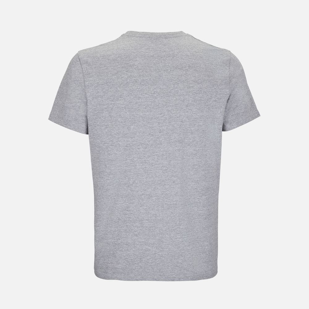 Футболка унисекс Lyam, серый меланж, размер L