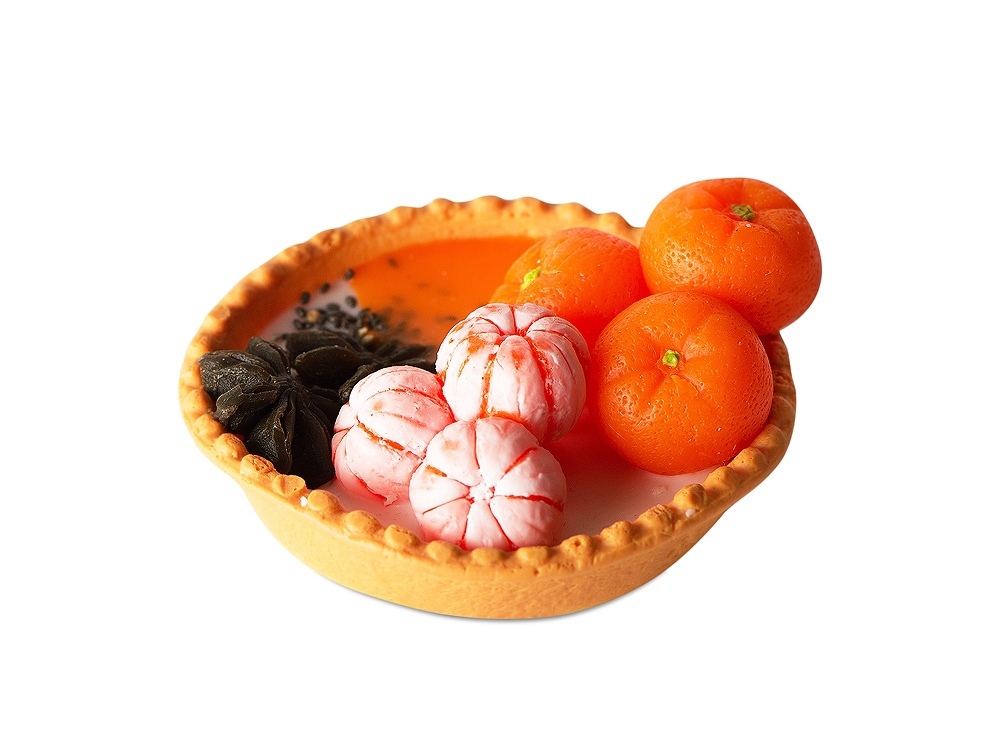 Подарочный набор с пледом, мылом и термокружкой, зеленый