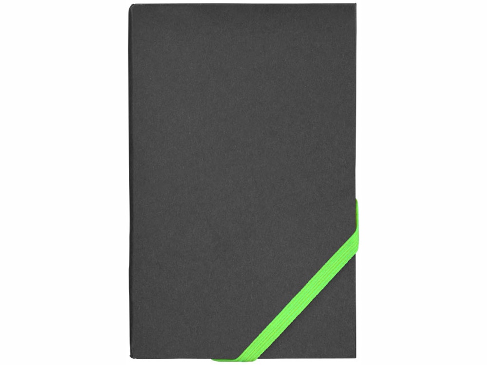 Блокнот А6 Travers Junior, черный/зеленый