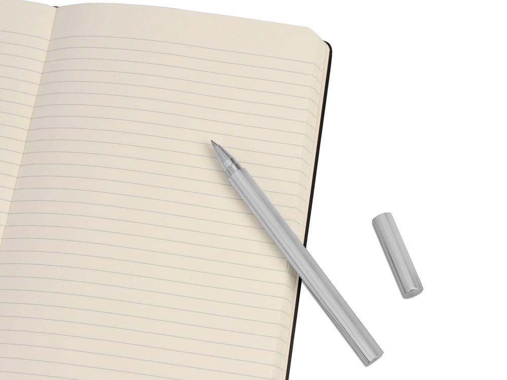 Ручка гелевая Перикл в подарочной коробке, серебристый