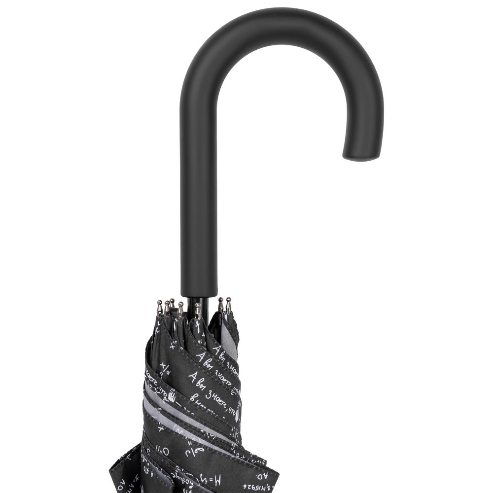 Зонт-трость «Примерный» — пример нанесения логотипа (Соль) | Print Logo