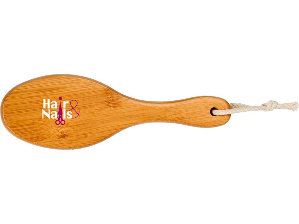 Массажная щетка для волос Cyril из бамбука, натуральный