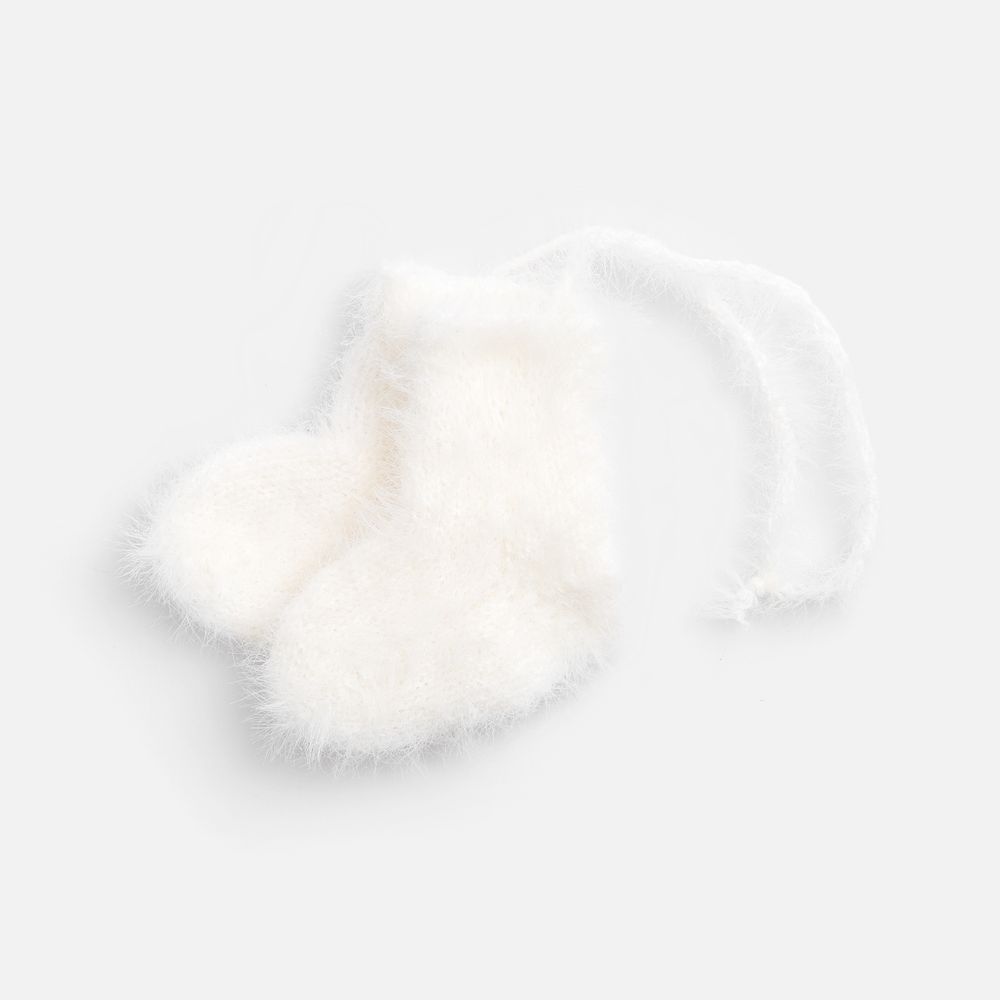 Подвеска на елку «Вьюжка», носочки с логотипом teplo | Print Logo