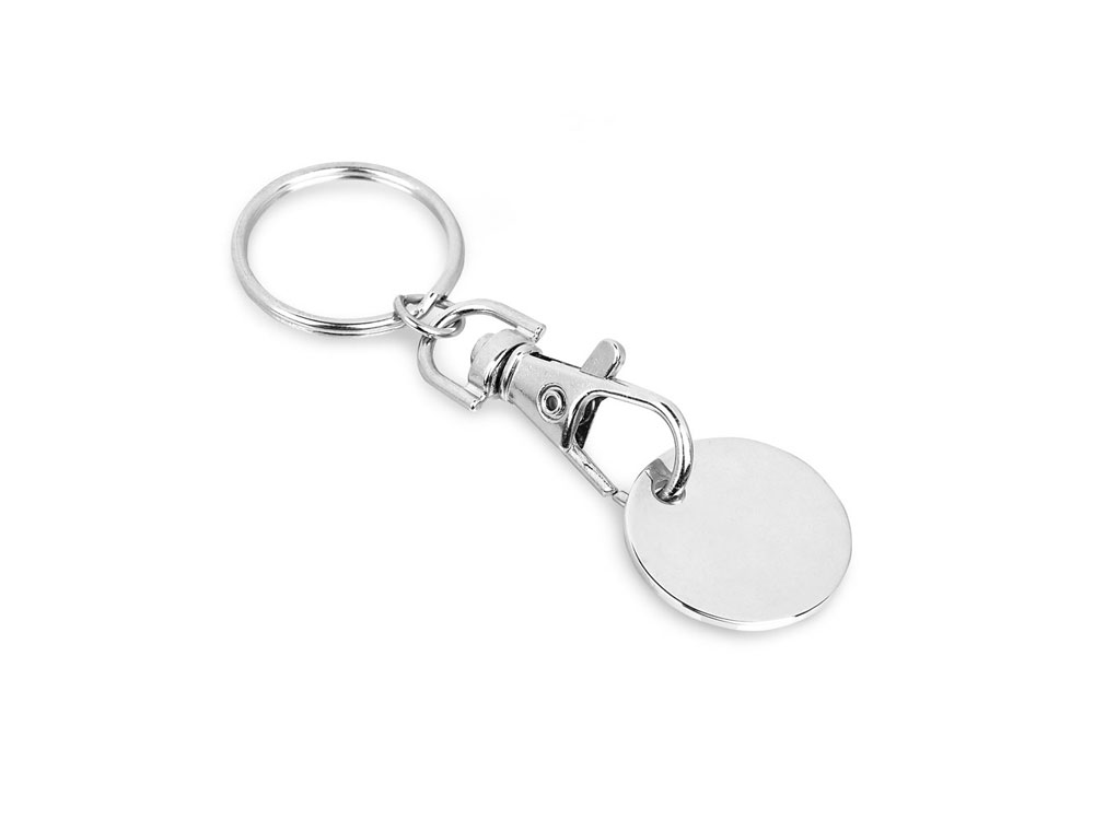 Брелок из металла FIDO с логотипом  | Print Logo