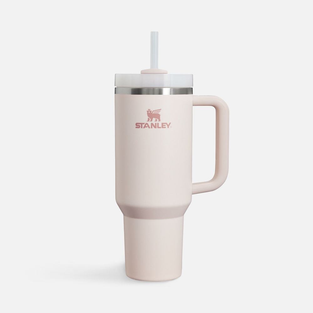 Термокружка Quencher H2.0 1180 с трубочкой с логотипом Stanley | Print Logo