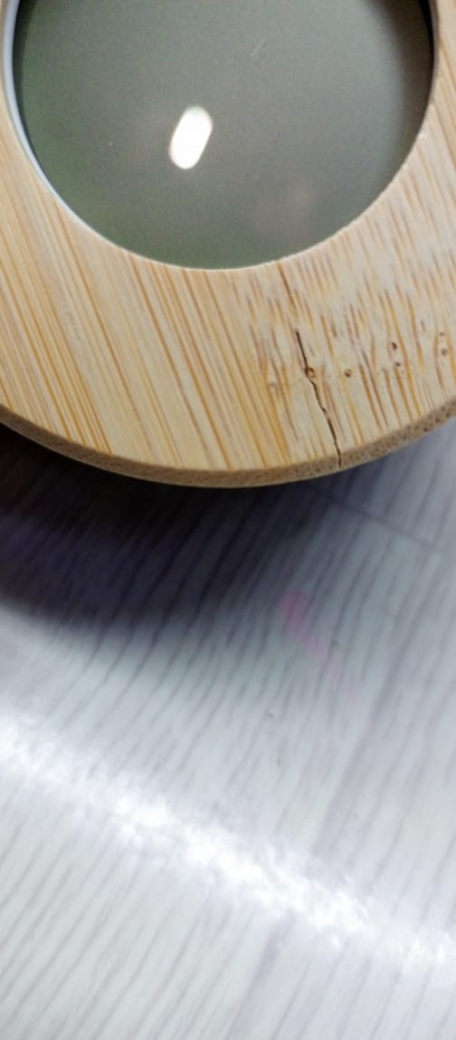 Водяные часы из бамбука Splash Hour, натуральный