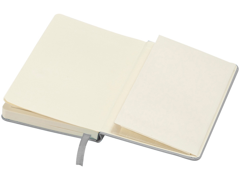 Блокнот классический карманный Juan А6, серебристый