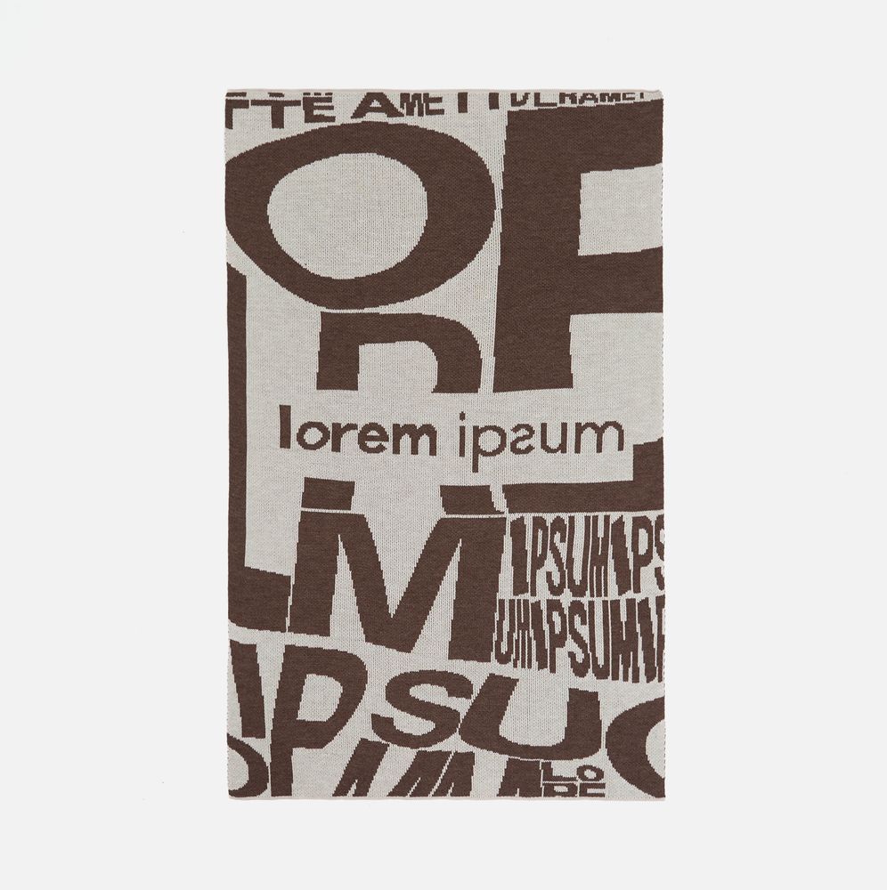 Плед на заказ Tricksy Fint Grand Max, 2 цвета, S фото на сайте Print Logo.