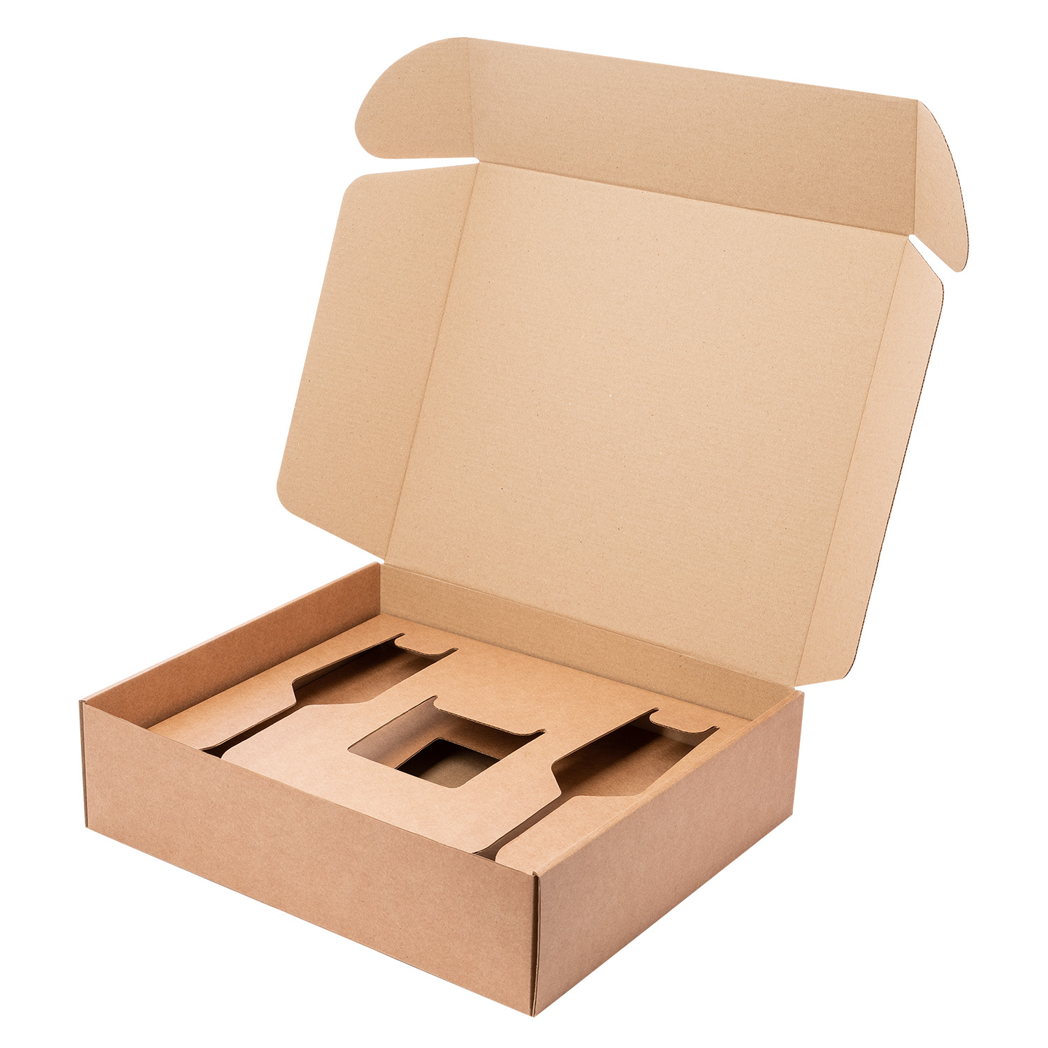 Доп. ложемент ВЕРХНИЙ под свечу + 2 бокала для шампанского в универсальную коробку (арт. 21006.020) — пример нанесения логотипа (Portobello подарочная упаковка) | Print Logo