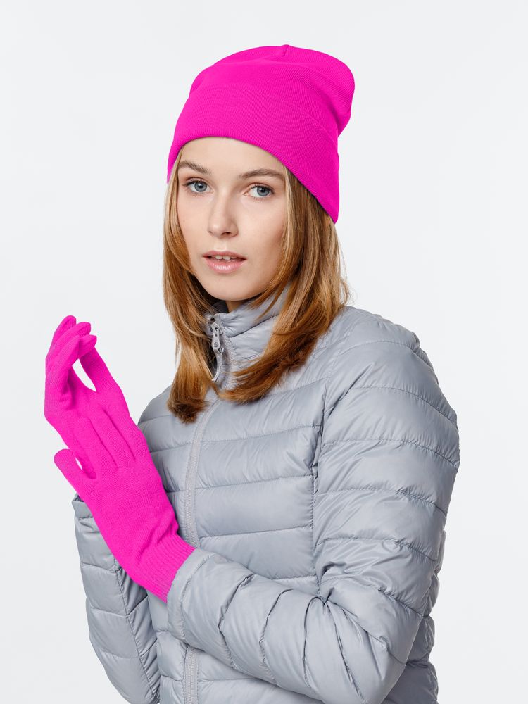 Перчатки Urban Flow, розовый неон, размер L/XL