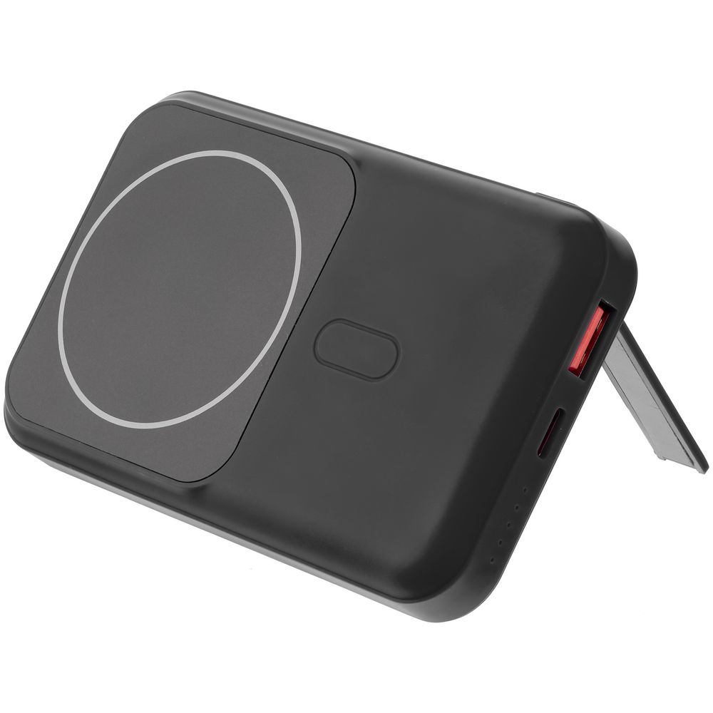 Магнитный беспроводной аккумулятор Top Force, 10 000 мАч с логотипом Uniscend | Print Logo