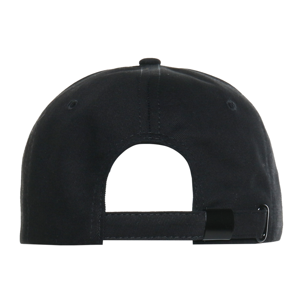 Бейсболка STAN 6 клиньев хлопок 280, 07, Чёрный,  (20)  (56-58)