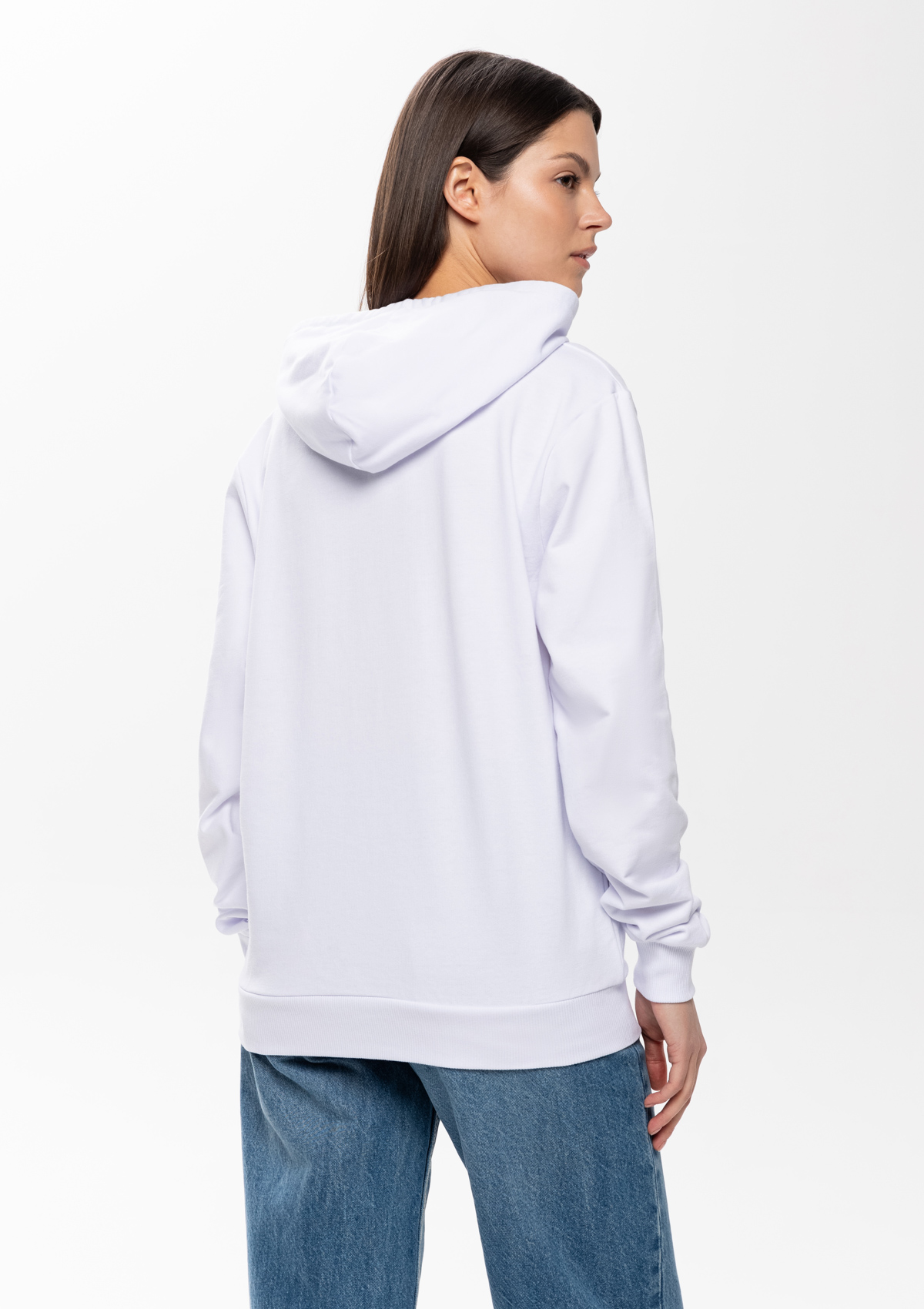 Худи унисекс STAN футер без начёса 260, 23, Белый,  (10/1)  (56/XXXL)