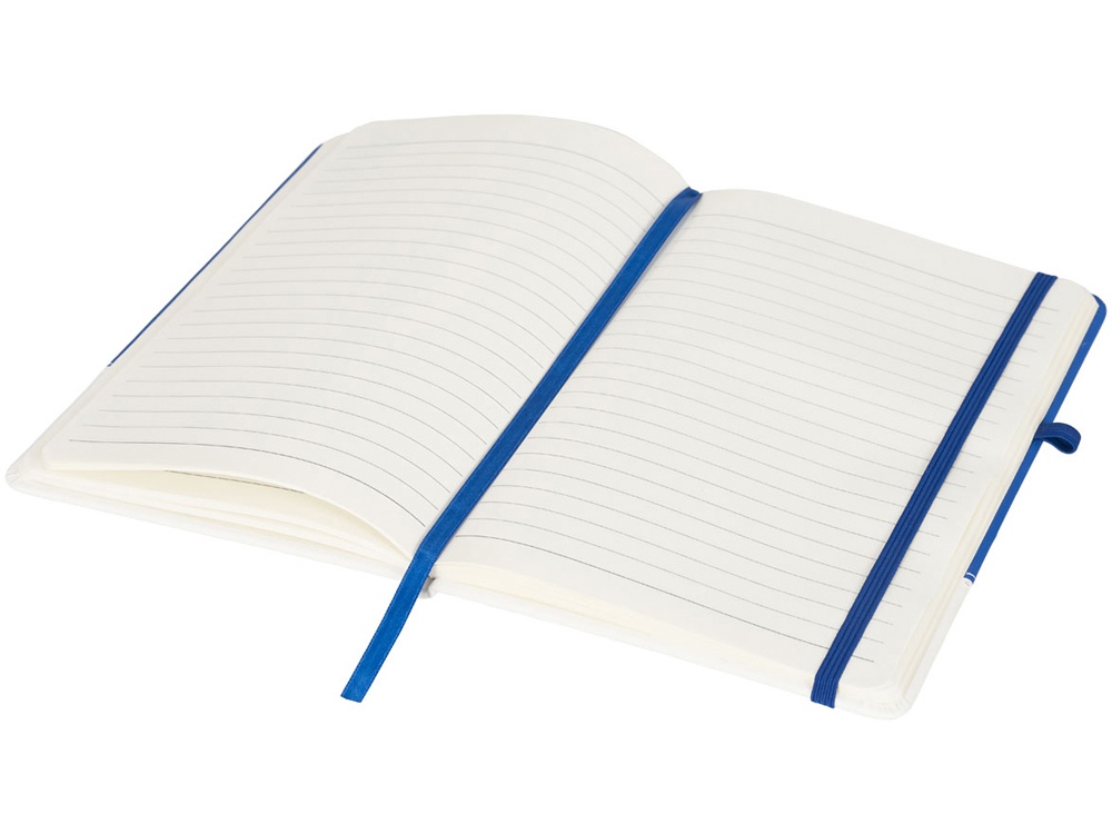 Блокнот А5 двухцветный, синий/белый