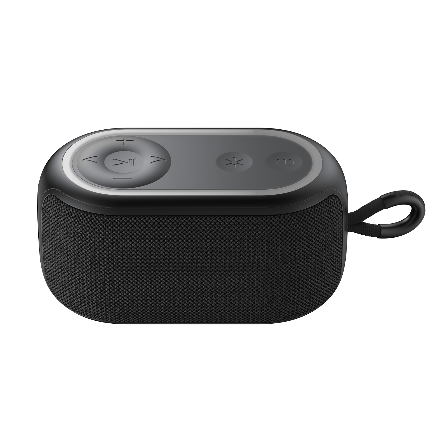 Беспроводная колонка Верса (Versa) 1200 mAh, черная с логотипом Portobello Музыка | Print Logo