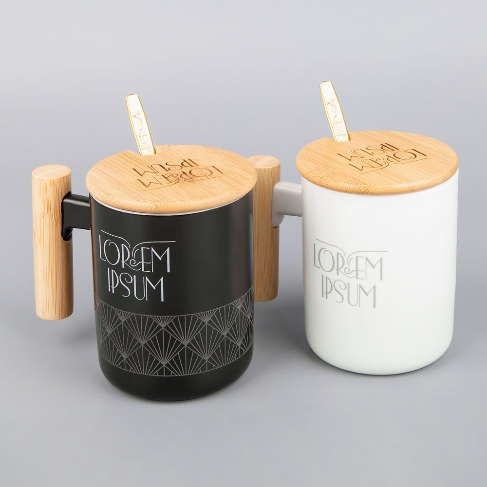 Кружка с ложкой Eco Fusion